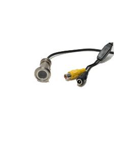 CAMARA DE VIGILANCIA VIDEO COLOR TIPO MIRILLA CON CABLE
